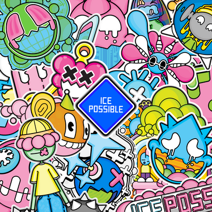 Sticker Pack #1 - ICEy Friends